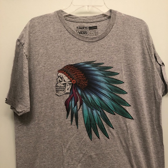 multicolor vans shirt